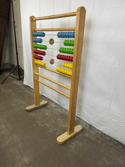 Retro dřevěné počítadlo (519004) - 4