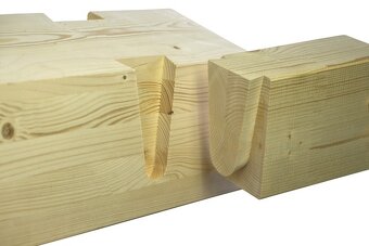 Rybinový spoj, čep a dlab - 4