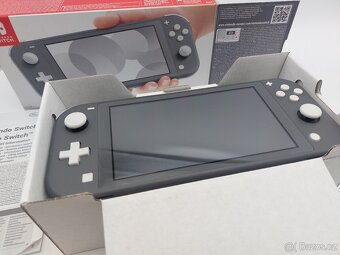 Nintendo Switch Lite šedé - 4