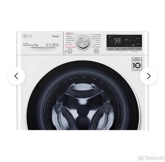 Parní pračka LG ThinQ 9 kg Výborný stav - 4
