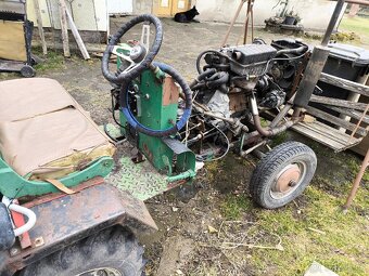 Malotraktor domácí výroby - 4