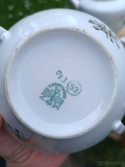 Sada Czechoslovakia porcelan - 4