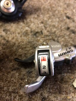SRAM x-9 + řazení SRAM x-7 - 4
