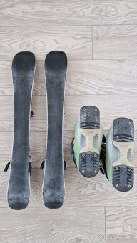 Dětské lyže 65 cm + lyžáky 29 - 4
