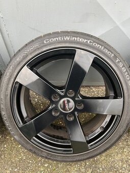 Alu kola R18 5x120 Dezent + zimní pneu 225/40/18 Continental - 4