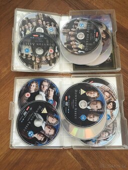 DVD Dowton Abbey Series 1 - 4 (jako nové) - 4