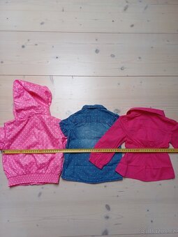 Letní bunda, kalhoty, košile 86 - 92 - 4