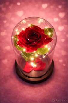 Romantická LED růže - 4