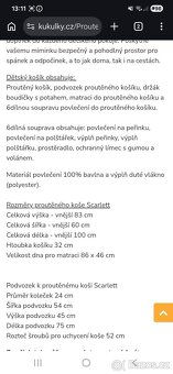 Dětský proutěný košík Scarlett - 4