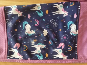 Jarní/podzimní softshellové kalhoty 122/128 - 4