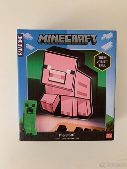 Dekorativní lampa Minecraft – Prasátko - 4