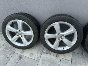 Originální alu kola 5x112 20” Audi Q5 zimni pneu Michelin - 4