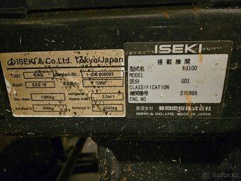 Sekací traktor Iseki SXG19 - 4