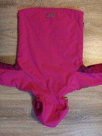 Dívčí zateplená softshell bunda AlpinePro 152-158 - 4