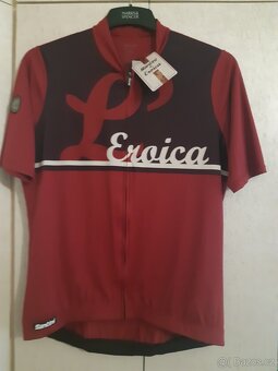 Prodám nový cyklo dres Santini L 'Eroica. - 4