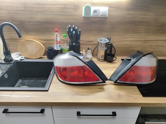 Opel Astra H zadní světla lampy světlomety + objímky,žárovky - 4