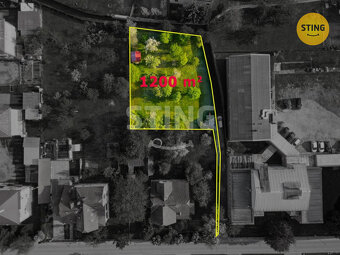 Exkluzivní stavební pozemek 1200m2 v centru Mohelnic, 129782 - 4