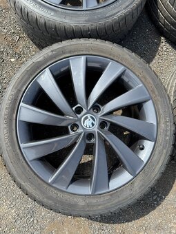 Alu kola Škoda Superb Pegasus 235/45/18 zimní M+S - 4
