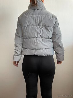 Dámská zimní bunda Cropp (size S) - 4