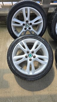Prodám zánovní letní sadu originál Škoda 5x100 - 4