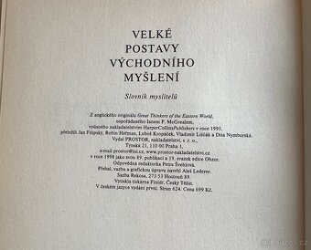 Velké postavy východního myšlení - slovník myslitelů - 4