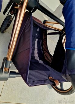 Cybex Priam trojkombinace Nautical Blue – TOP stav - 4