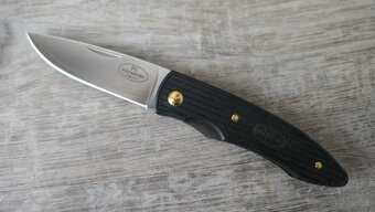 Fallkniven PC Au zavírací nůž, pozlacený - NOVÝ - 4