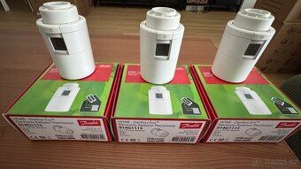 Bezdrátová termohlavice DanfossBluetooth (014G1115) 3 ks - 4
