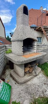 betonový zahradní gril - 4
