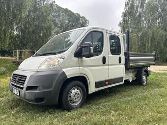 Fiat Ducato 2.3TDi 7mist, novy 3S sklápěč - 4