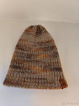 Čepice zimní - Unisex, velikost Uni, Ruční výroba - 4