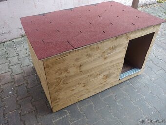 Nová zateplená psí bouda / bouda pro psa - 4