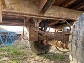 Traktorový vlek vlečka přívěs polský wwp rt45h - 4