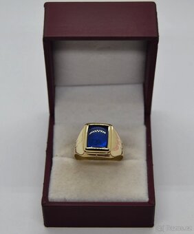 Zlatý pánský prsten - 4