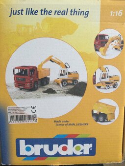 Bruder MAN + LIEBHERR - 4