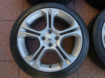 Letní alu sada disky kola originál Renault 4x100 7Jx17 ET44 - 4