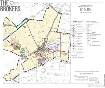 Prodej stavebního pozemku Jenišovice u Mělníka 801 m2 - 4