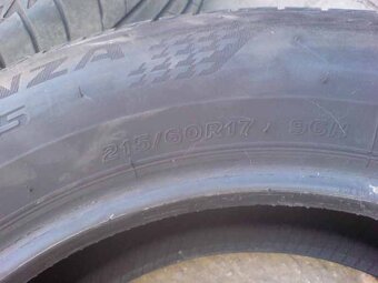 Letní pneu, 215/60/17, Bridgestone Turanza T005, 4x - 4