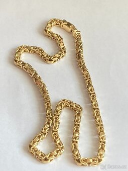 TOP-Zlatý řetízek 18K Žluté plné zlato 750/1000 - 4