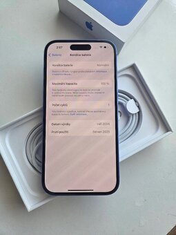 Prodám/Vyměním iPhone 16 128GB ultramarine - 4