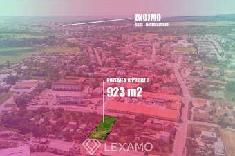 Pronájem zahrady, 923 m² - Znojmo - Přímětice, ev.č. 00297 - 4
