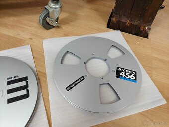 alu cívky 26,5 cm magnetofonové pásky / cívky - 4