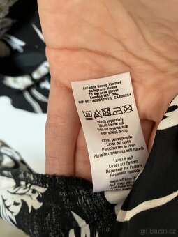 Květované sako, kimono-style, zn. Wallis, vel. M (40-42) - 4