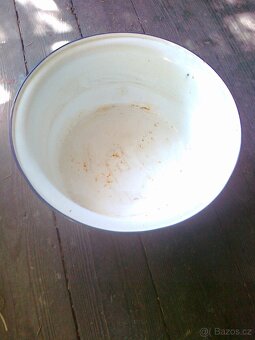 smaltovaný dřez (škopek) - 4