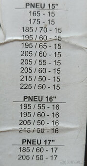 Sněhové řetězy - nové - 4