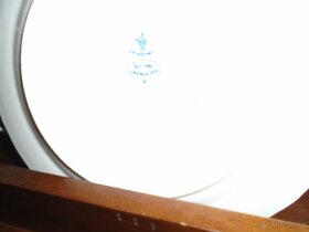 Cibulák Dubí talíř staré modré značení. - 4