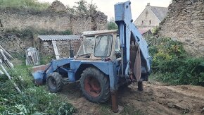 Traktorbagr JCB + Zetor podovzek - 4