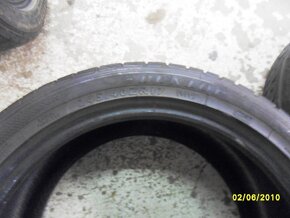 2Ks pneu Dunlop 245/40x17 obe jen 500kč - 4