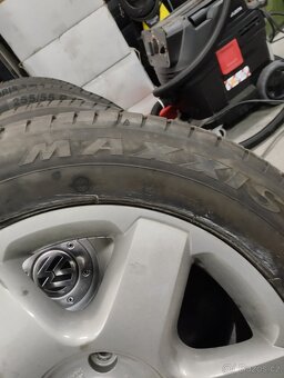 Alu kola Originál VW Touareg 18"+pneu 255/55 R18 - 4