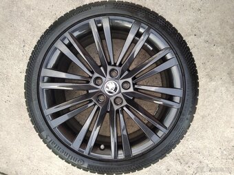 Prodám orig. alu zimní sadu 19" Škoda Superb III - 4